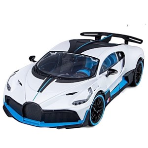 اسباب بازی ماشین فلزی بوگاتی سفید مدل دیوو BUGATI DIVO _ماشین اسباب بازی